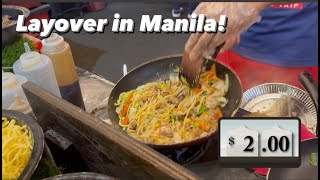 Manilla Philippines quick layover [upl. by Nirroc]