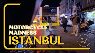 What it like to riding a motorcycle in the 15th largest city in the world Istanbul 4K [upl. by Medarda]