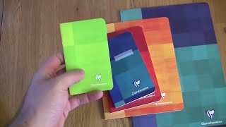 Clairefontaine Staplebound Notebook Review [upl. by Otreblide951]