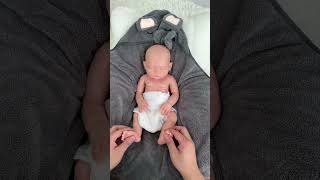 The silicone baby is so realistic baby babyshorts [upl. by Allebram208]