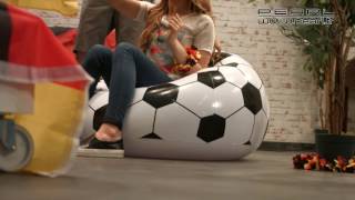 NC8107  POUF GONFLABLE BALLON DE FOOT [upl. by Ffej]