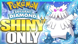 I Attempted To Beat Pokemon Brilliant Diamond Using Only SHINY Pokemon [upl. by Sathrum]