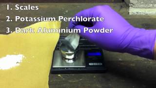 How to Make Super Powerful Flash Powder KCLO4AL [upl. by Qiratla]