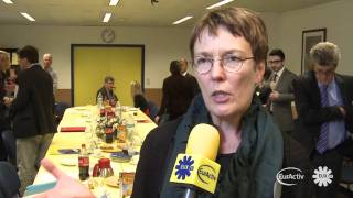 Interview Finnish MEP Satu Hassi on plastics recycling [upl. by Schinica]