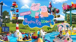 PEPPA PIG WORLD  WALK THROUGH  PAULTONS PARK 2023 [upl. by Eseerahs]