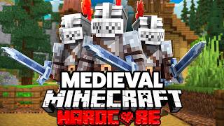 100 Players Simulate Medieval Civilizations in Minecraft [upl. by Aitnom225]