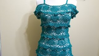 Vestido Crochet para Dama 3 de 3 [upl. by Marice]