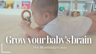 Montessori activities for babies 36 month olds  How to play with babies at home [upl. by Erdda]