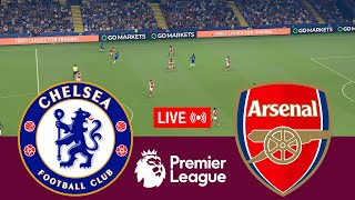 LIVE Chelsea vs Arsenal Premier League 2425 Full Match  Video Game Simulation [upl. by Ardnaskela810]