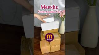 Meesho Festive Candles Find 😍🕯️meesho meeshohaul [upl. by Lockwood]