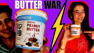 my fitness vs pintola peanut butter  honest comparison  best peanut butter in india  MYFITNESS [upl. by Adihsar]