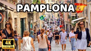 🇪🇦4K PAMPLONA Walking Tour  Europe’s Most Beautiful Cities  Navarra Spain [upl. by Copp536]