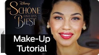 Die Schöne und das Biest  Make Up Tutorial  Disney HD [upl. by Hannis]