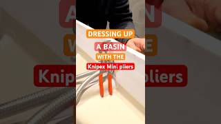 Dressing up a basin with the smallest pliers ever [upl. by Novikoff]