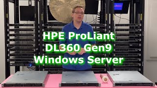 HPE ProLiant DL360 Gen9 Windows Server  How to Install Windows Server 2016 2019  Server OS Install [upl. by Bloomer635]