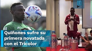 ¡Julián Quiñones sufre su primera novatada con la Selección Mexicana [upl. by Sidras]