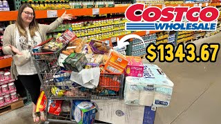 134367 February Costco Haul  Crystal Lopez [upl. by Avilo477]