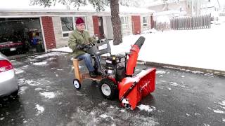 Riding snowblower [upl. by Mercuri]