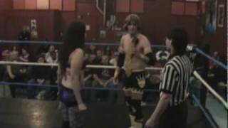 BCWA Fontlines 100th Episode  Jarek 120 vs Allysin Kay [upl. by Lantha]