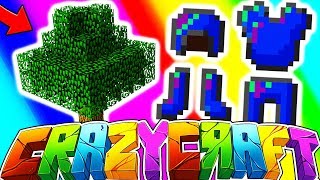 OP ULTIMATE ARMOR AND SWORDS  MINECRAFT CRAZY CRAFT 2 4  JeromeASF [upl. by Devehcoy]