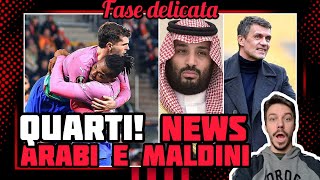 ✅️AI QUARTI🚀NOVITÀ ARABI E MALDINI⚠️FASE DELICATA SI VA AVANTI‼️MAIGNAN  Milan Hello [upl. by Enyrb]