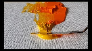 Abstract painting  How to use palette knife  Create texture in Acrylics  Demonstration [upl. by Boyes]