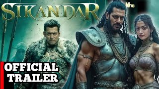 SIKANDAR  Trailer Salman Khan Rashmika Mandanna Amitabh Bachchan ARMurugadoss In Cinemastrailer [upl. by Seppala]