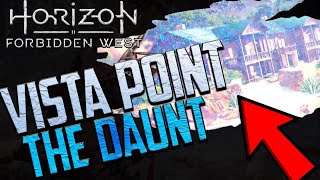 Horizon Forbidden West Vista Point The Daunt Walkthrough [upl. by Tsew843]