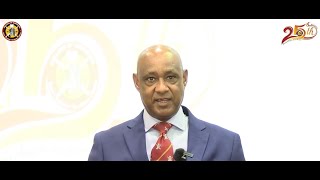 COSECSA Silver Jubilee Celebrations  Experience from Ethiopia Country Representative Dr Atakiltie [upl. by Yodlem]