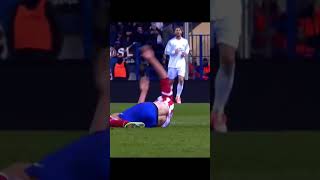 Deadliest Tackle In Football ⚽ football short shortvideo [upl. by Buehrer]