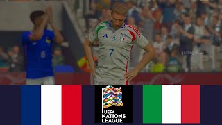 France vs Italy Highlights  Nations League 2024 [upl. by Ibrahim711]