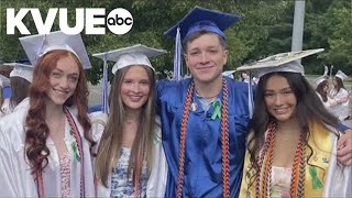 Sandy Hook Elementary School shooting survivors graduate high school [upl. by Htebarual]