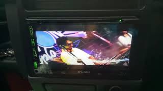 Double din sansui test mp3 mp4 [upl. by Khan]