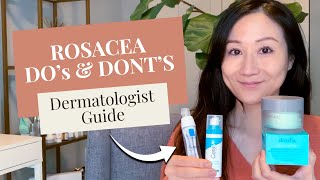 Dermatologist Talks Rosacea Triggers Treatments and DermApproved Skin Care [upl. by Floeter]