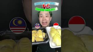 Durian Indonesia vs Malaysia durian mukbang mydurian food durianrider foodie foodreview jess [upl. by Ogeid]