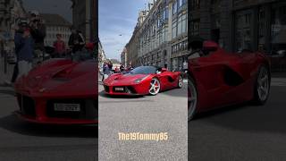 LaFerrari amp 458 Speciale Aperta Arrived to Zürich ❤️🤍 ferrari shorts youtubeshorts automobile [upl. by Meggs]