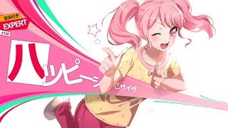 バンドリ！Expert BanG Dream 168 ハッピーシンセサイザ 歌詞付き [upl. by Ahsirt735]