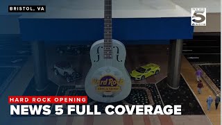 FULL COVERAGE The News 5 team covers the opening day of the Hard Rock Hotel amp Casino Bristol [upl. by Henryson]