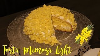 TORTA MIMOSA light dedicata a tutte le donne pan di spagna con crema di ricotta e ananas [upl. by Iruyas13]