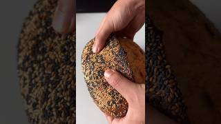 Seeded Rye Sourdough bread Scoring shorts [upl. by Rieger695]