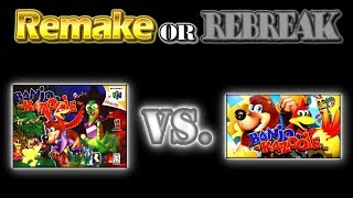 ROR Banjo Kazooie N64 Vs 360  Getting Jiggy With It [upl. by Atinor797]