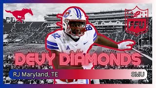 Devy Diamonds RJ Maryland TE SMU [upl. by Arabeila]