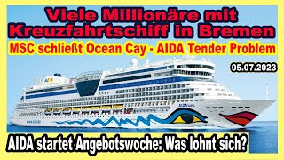 Kreuzfahrt Anbieter ändert ALLE Häfen einer Reise 🛳 AIDA  MSC Cruises  NCL und weitere Cruise News [upl. by Yevrah265]