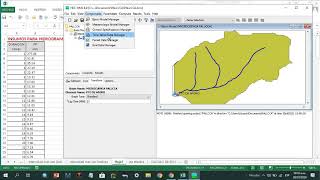 HIDROGRAMA DE CRECIDA CON SOFTWARE HECHMS [upl. by Anawait]