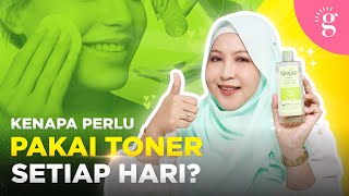 Manfaat Sebenar Guna Toner Pada Kulit Wajah  Review Simple Toner [upl. by Aicenra]