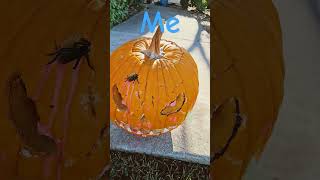 Pumpkin challenge whos Pumpkin is better [upl. by Manda]