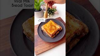 5 mins Viral Milk ToastKids Friendly have you tried yet [upl. by Ahsikram]