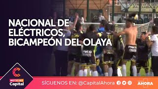 Nacional de Eléctricos se consagró bicampeón del torneo del Olaya [upl. by Hellene287]