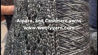 Alpaca and Cashmere yarns [upl. by Tome]