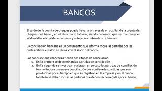 CONCILIACION BANCARIA [upl. by Aisiram]